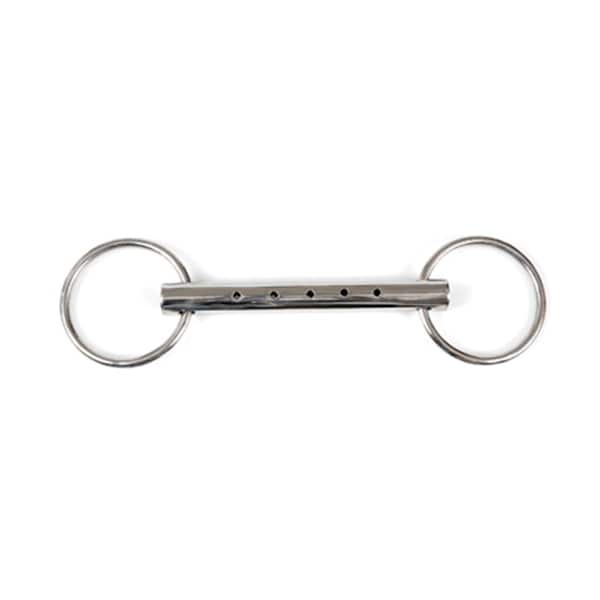 Jacks Imports Hollow Pipe Mouth Loose Ring Snaffle Bit 779 - main